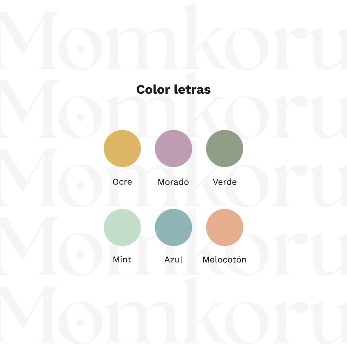 Carta colores
