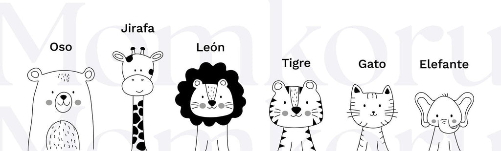 Animales a elegir para el natalicio circular