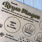 bandeja reyes magos, bandeja reyes personalizada, bandeja noche de reyes