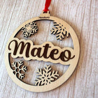 bolas de navidad personalizadas nombre, bola de navidad con nombre mateo