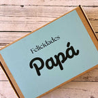caja regalo dia del padre personalizada con frase