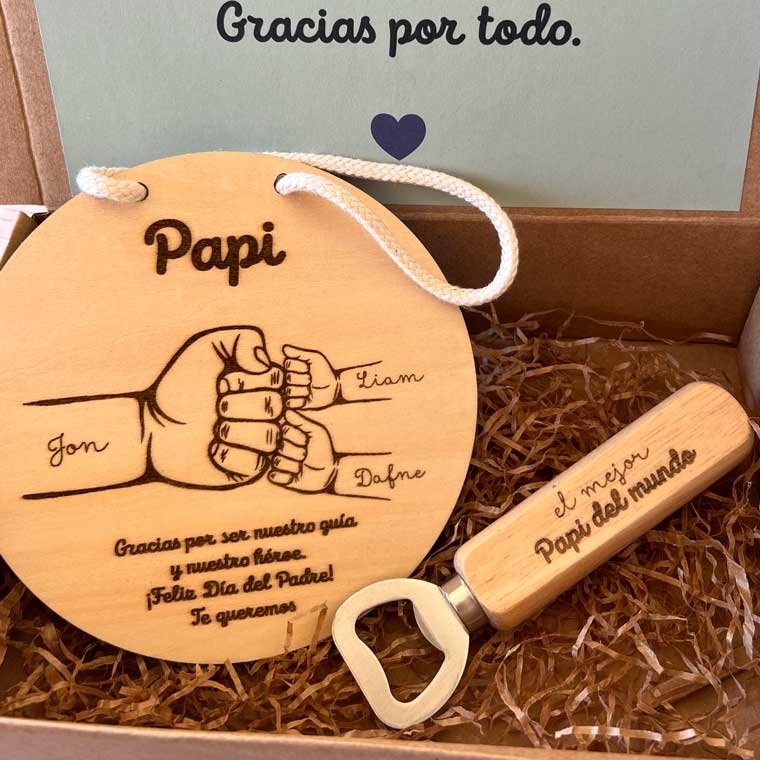 caja regalo para padres regalo cumple celebrar dia del padre