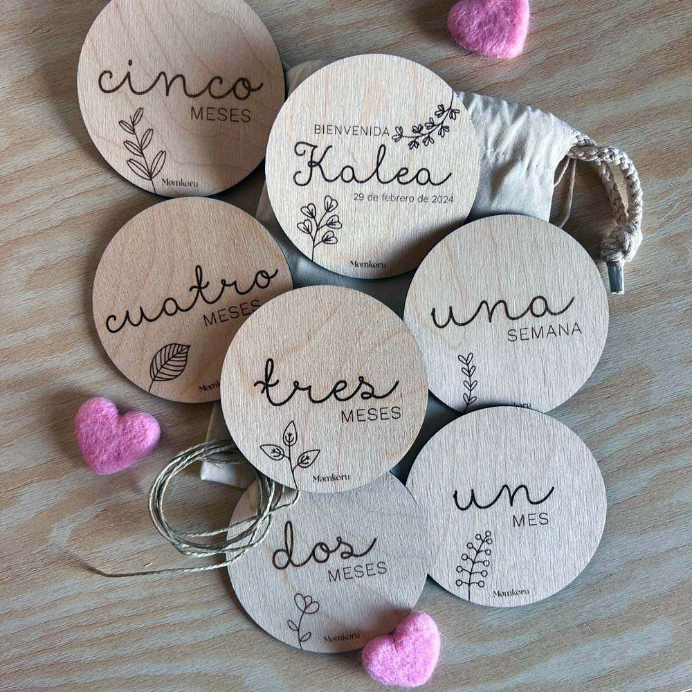 cumple mes bebe, placas cumple mes para el bebe
