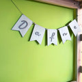 regalos personalizados para bebes, guirnalda nombre bebé con nombre Dafne