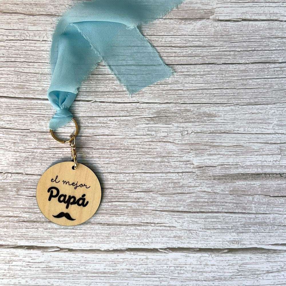 llavero para papa, llaveros día del padre, regalos para papas