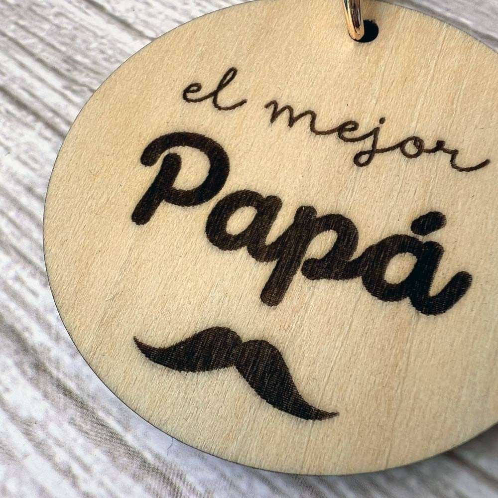 llavero para papa, llaveros día del padre, regalos para papas