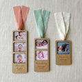 marcapaginas original bautizo invitados bebe