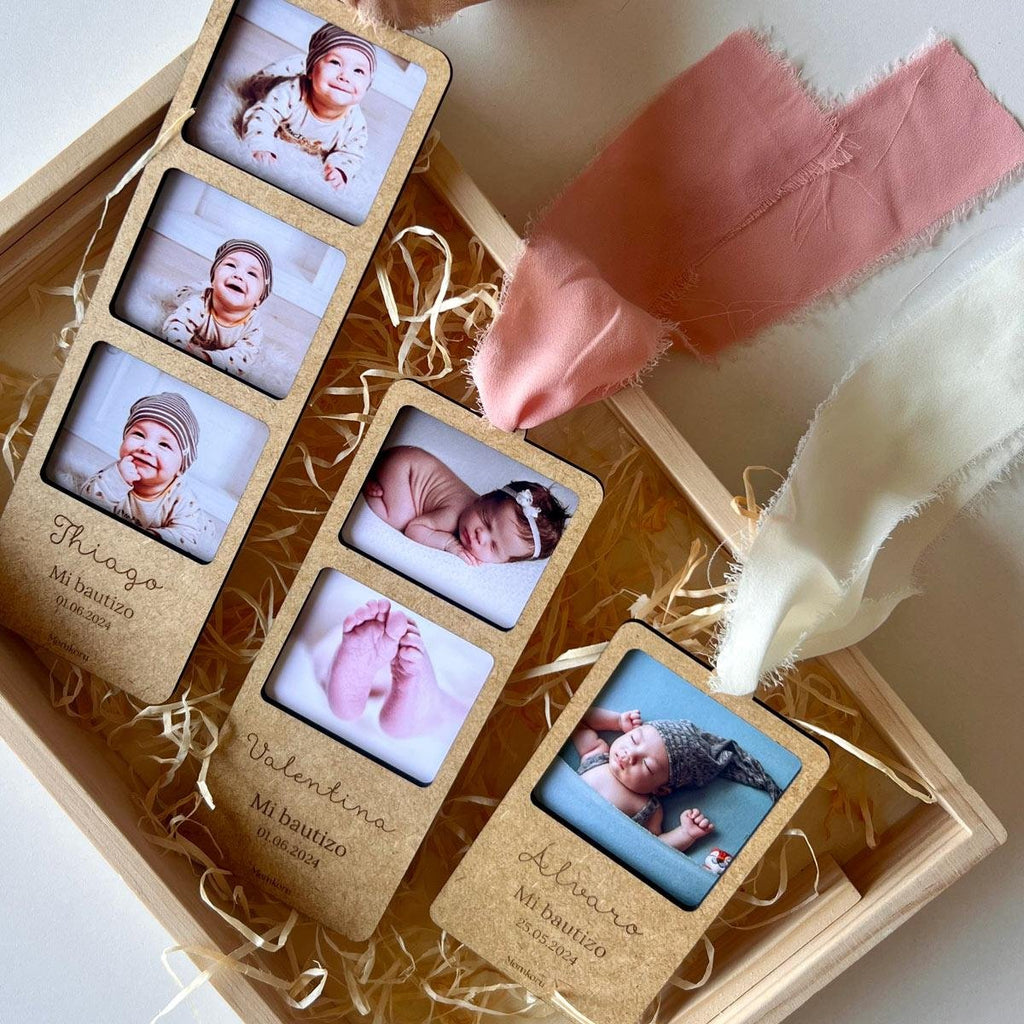marcapaginas personalizado para bautizo detalle invitados mdf