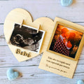 anunciar embarazo, marco fotos ecografia, regalo papa, regalo primer dia del padre, regalo para futuro papa