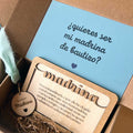 quieres ser mi madrina de bautizo caja personalizada