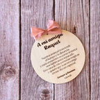 peticion testigo dedicatoria para testigo personalizada en madera