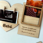 regalo san valentin marco fotos ecografia, regalo papa, regalo primer dia del padre, regalo para futuro papa