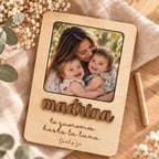 regalo madrina personalizado madera
