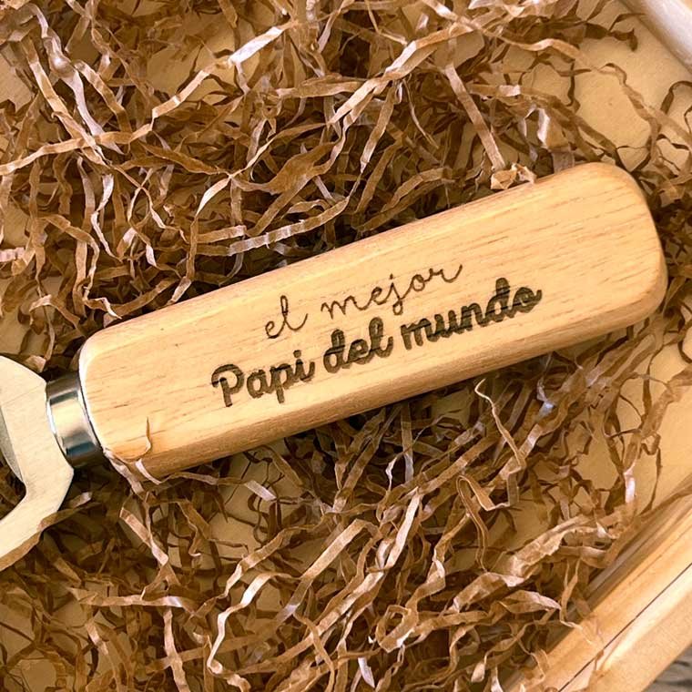 regalo para padres abridor personalizado detalle original para papa