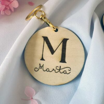 Regalos para invitados de bautizo, comunion, boda, cumpleaños personalizados en madera natural de alta calidad.