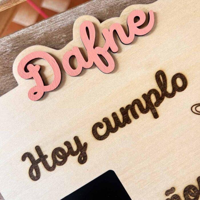 cartel de cumpleaños personalizado