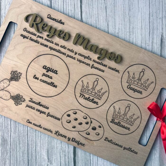 bandeja reyes magos, bandeja reyes personalizada, bandeja noche de reyes